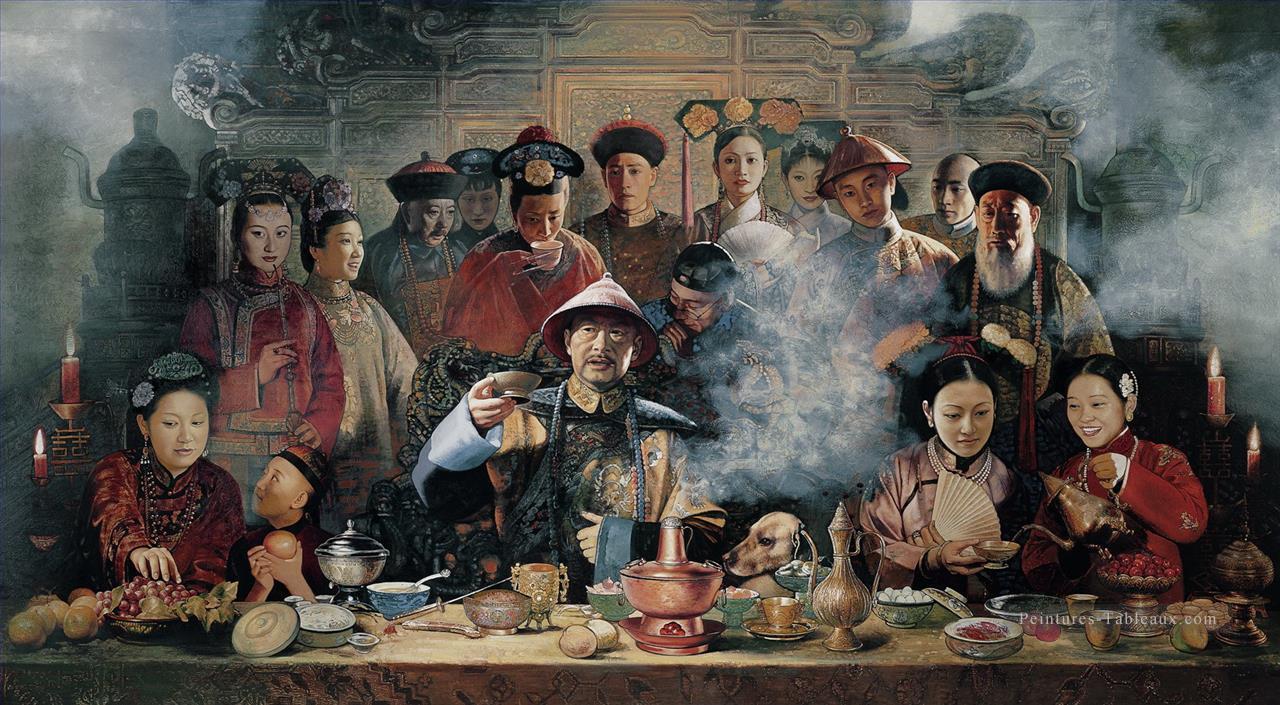Banquet de Chine Peintures à l'huile